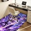 1pc Genshin Impact Office Carpet Soft Polyester Entrance Carpet Washable Non slip Machine Washable I