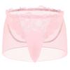 Men'S Sissy Translucent Mini Skirt Flowy Skirts Ruffle A-Line Tulle Micro Skirts Sexy Crossdressing Lingerie Gay Jockstrap Thong