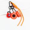 Bag Charm Kettlebell Dumbbell Hand-Woven Ropes  Luxury Bag Pendant Trendy Sports Bag Pendants Gift For Fitness Enthusiasts