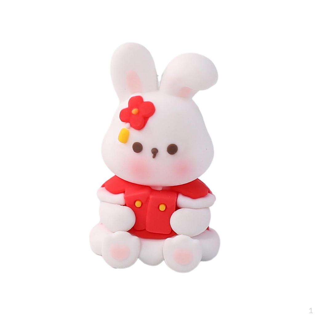 Cute Miniature Figures Statue Art Sculpture Crafts for Home Shelf Living Room Decor Car Dashboard