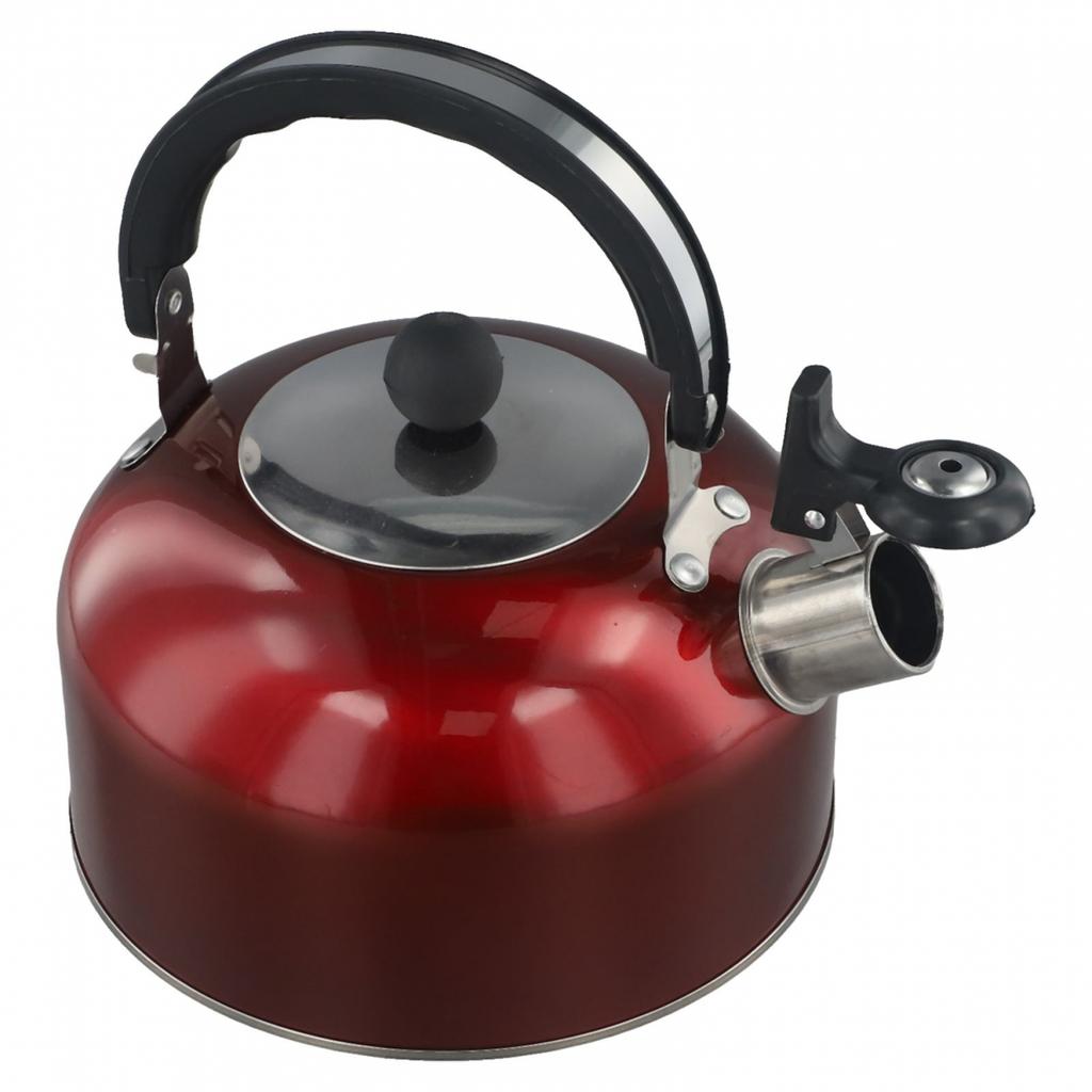 2L Whistling Kettle Stainless Steel Stovetop for Gas Electric Induction