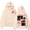 Anuel AA Real Hasta La Muerte Album Hoodies Men's Women Fashion Hip Hop Harajuku Sweatshirts Casual Fleece Long Sleeve Pullovers