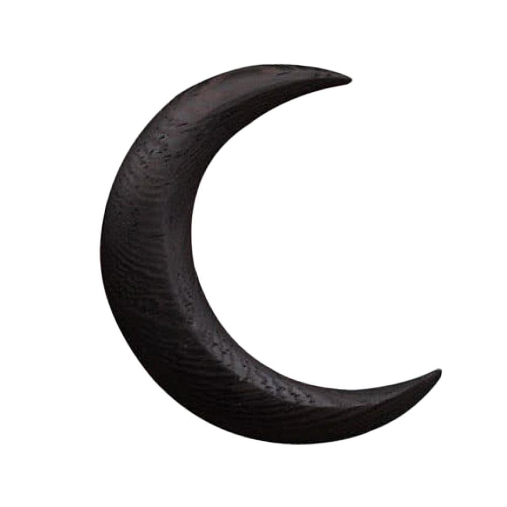 Moon Hair Fork Ramadan Hand Carved Wooden Hair Sticks for Women Long Hair Comb Hair Styling Tools Hair Accessories