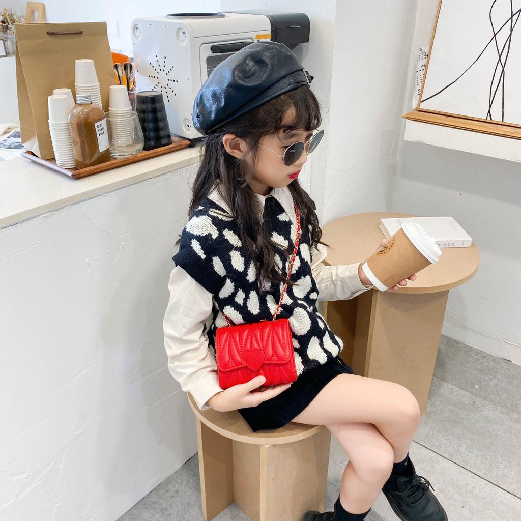 Chic Mini Crossbody Bag For Kids Stylish Pu Leather Princess Backpack In Various Colors