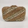 Strass Abend-Clutch Gelb/Blau/Grün Mehrfarbig Damen Diamant Party Abschlussball Taschen Clutches Dame Abend Handtaschen