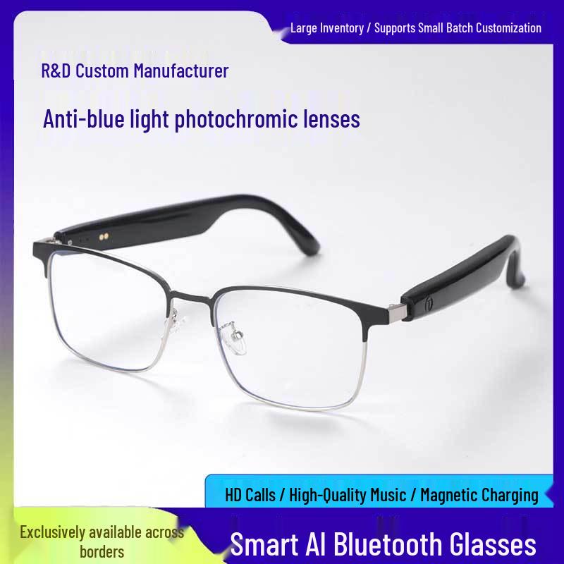 Bluetooth Smart Glasses: Pure Sound, Clear Calls, Music, Navigation, Long Battery Life, AI Enhanced