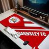 Barnsley Crest Design   Mouse pad Office Desk Mat, Gaming Mouse Pad Mousepad, keyboard pad,Heavy-Duty Non-Slip Rubber Backing, Gift