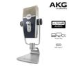 AKG LYRA C44 USB Condenser Microphone for Windows and Blucoil Pop Filter Windscreen USB Extension Cable iOS, Android, Mac, PC, 3-FT 2.0 Type-A
