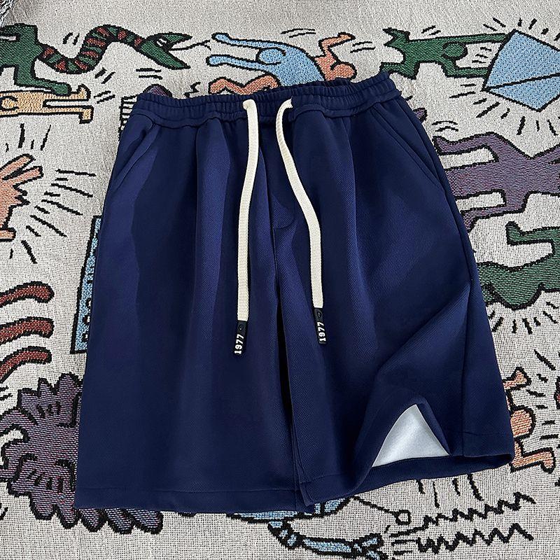 Pineapple Plaid Shorts Men Wear Thin Summer  New Sports Five-point Fashion Brand Loose Casual Breeches