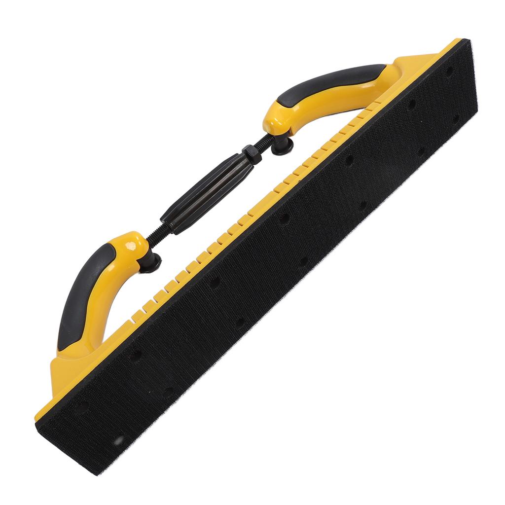 Hand Sanding File Block 70x400mm Adjustable ABS Dust Extraction Sanding Block for Automotive Flocking Sticky