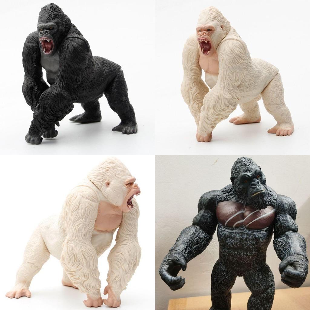 Original Bandai Shm King Kong Gorilla Model Toys Exquisite Action Figure For Childrens Gifts