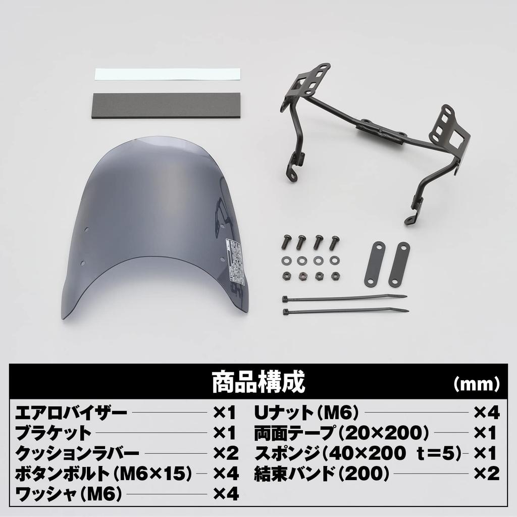 Daytona Rebel Dedykowany Wizjer Aero Dymiony 17733 250/500 (20-21)