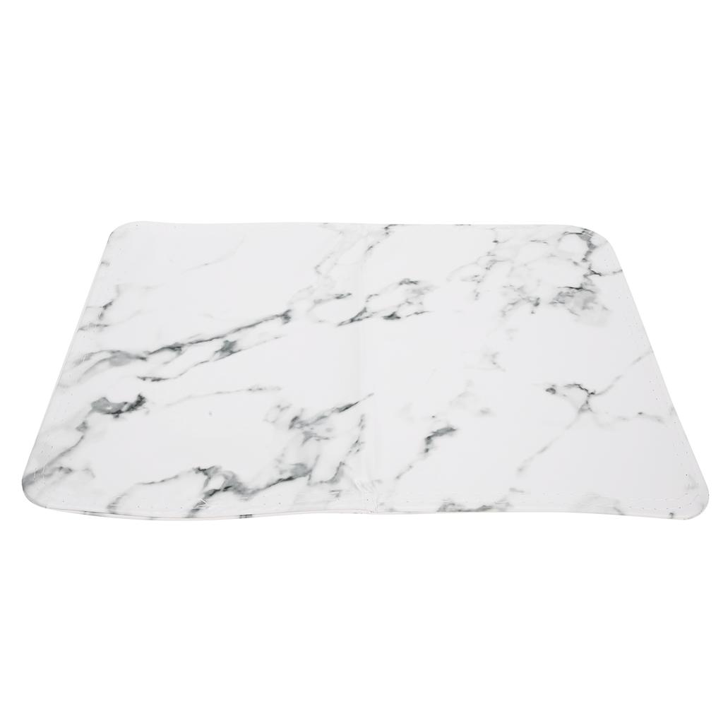 Marbling Nail Art Hand Pillow PU Leather Washable Folding Table Pad Hand Rest Mat
