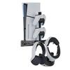 Metal Wall Mount Kit for PS5/PS5 Slim/PS5 Pro with Controller Charging Station, Cooling Fan, Headset Hanger for Playstation 5