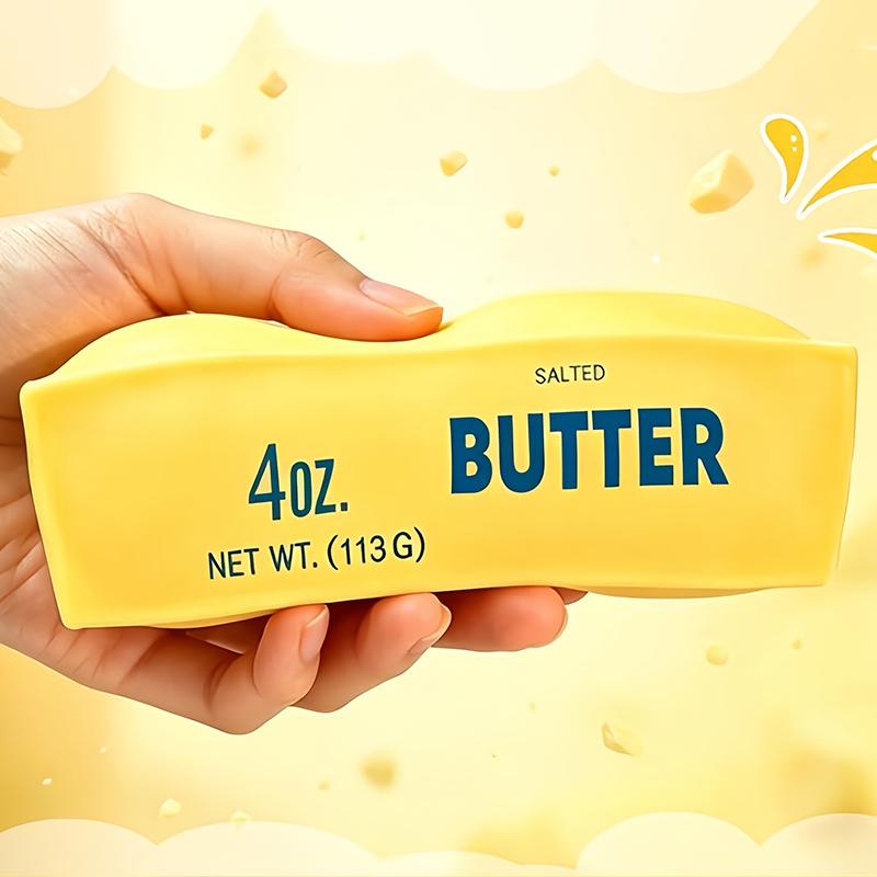 Homemade Squishy Butter Stick Fidget Toy Soft Fast Rebound Butter Stick Squeeze Stress Ball Toy Asmr Sensory Anti Stress Toys