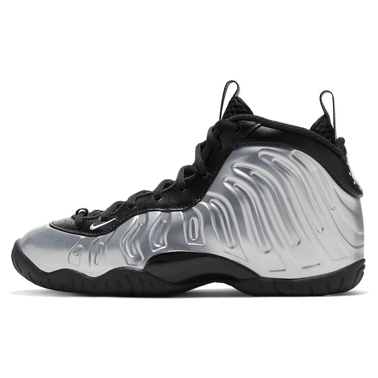 

Кроссовки Nike Little Posite One GS Chrome Silver Black Laser-Crimson CN5268-001