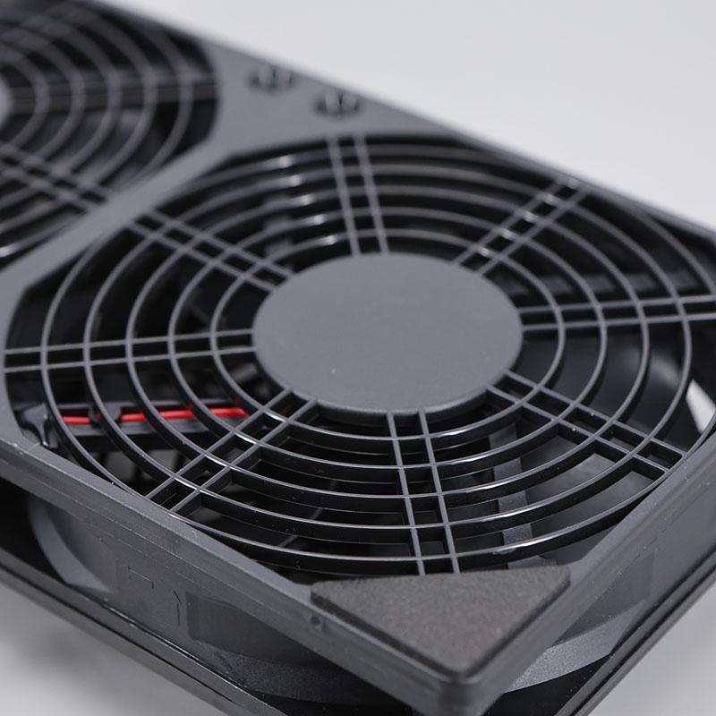 1 Set High Airflow Cooling Fan For Router Modem Receiver 120mm DC12V USB Powered PC Router Fans With USB Cable