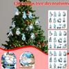 2DWooden Christmas Gnome Ornaments, Christmas Tree Decorations, Wooden Plaques Set