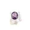 Natural Amethyst Gemstone 925 Sterling Silver Jewelry Handmade Women Gift Ring RR-22-13