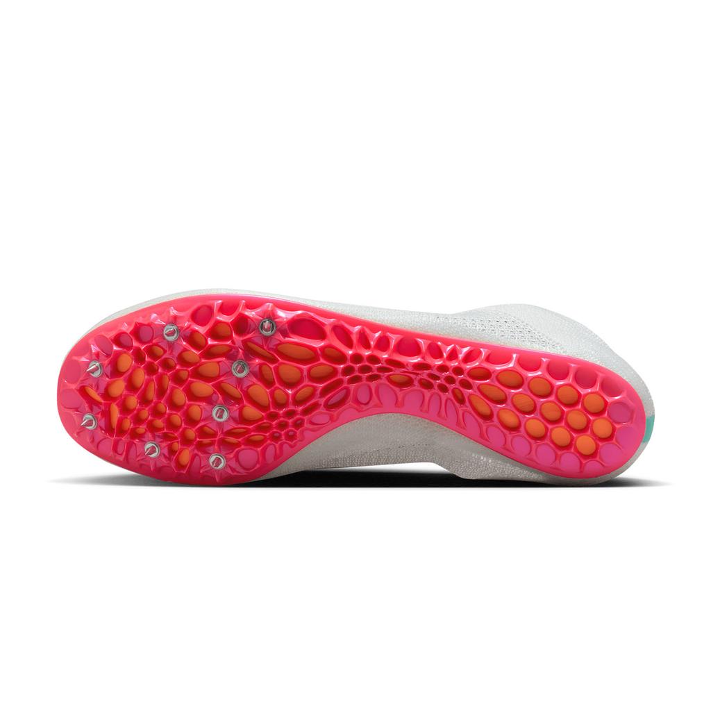 Nike Zoom Superfly Elite 2 White Obsidian Men Cleats Bright-Crimson Hyper-Violet FZ9662-101