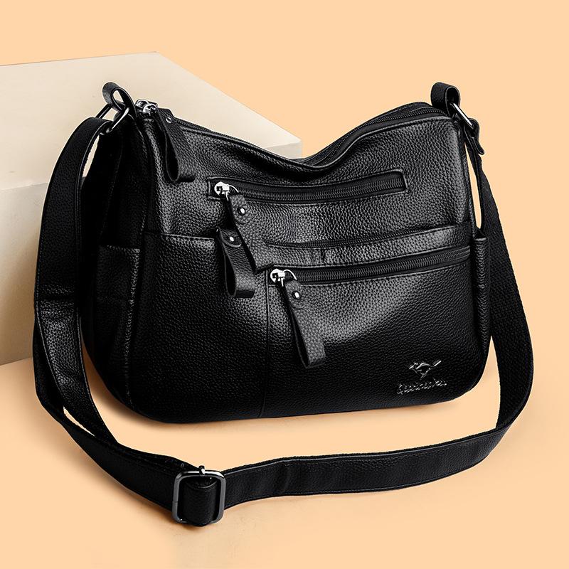 Módní velkokapacitní taška pro maminky středního věku, crossbody taška, dámská taška přes jedno rameno