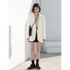 Women's Blazer Casual Solid Long Sleeve Coats Office Lady Elegant Fashion Clothing Spring Autumn