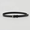 20mm classic leather belt - [silver/gold/brown]