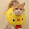 Recovery Cone Cartoon Shape Good Flexibility Adorable Fastener Tape Breathable Mesh Anti-bite Comfortable Pet Recovery Neck Collar Daily Use
