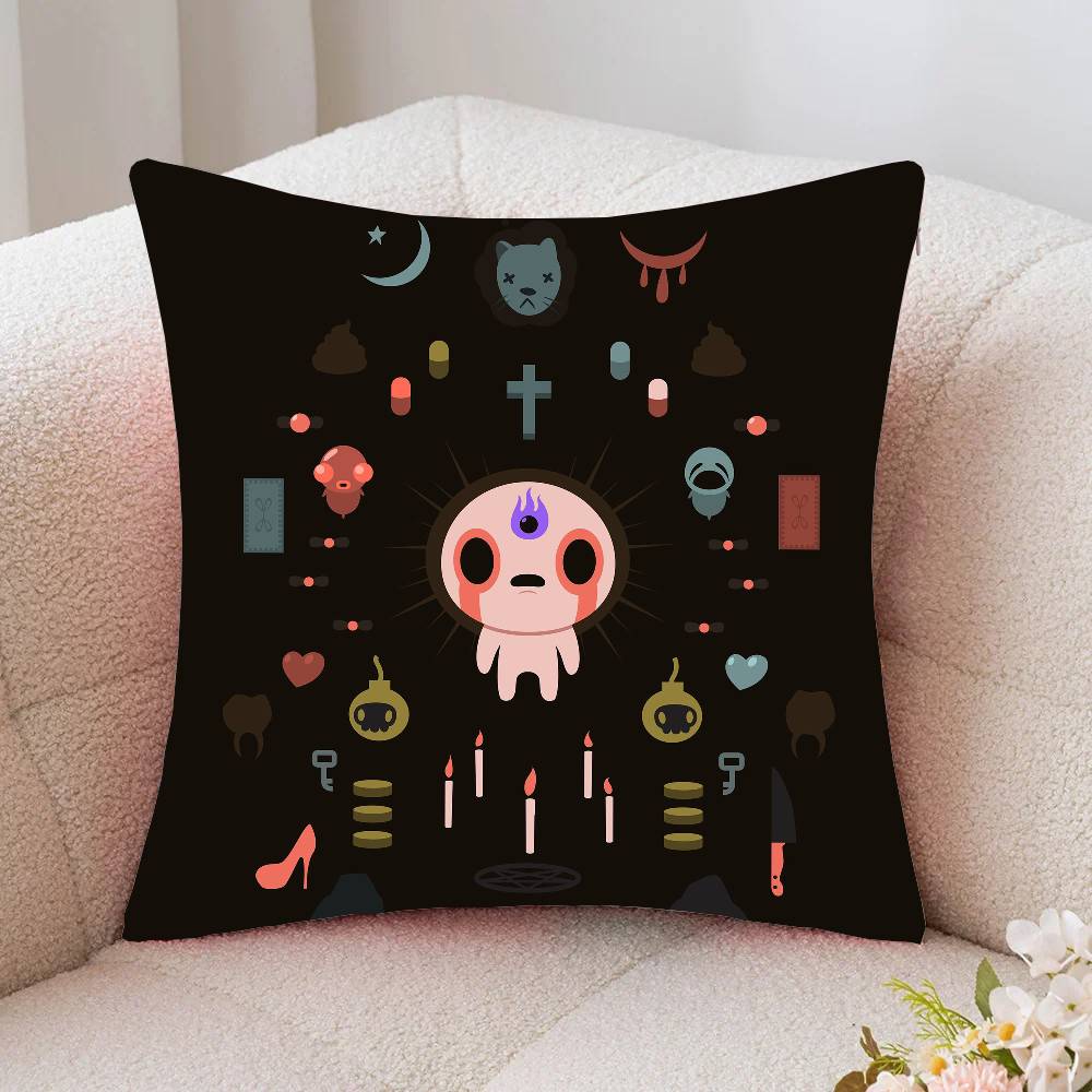 The Binding Of Isaac Classic Movie Pillow Case Fashion Square Pillowcase Bedroom Sofa Room Ins Decoration Leisure