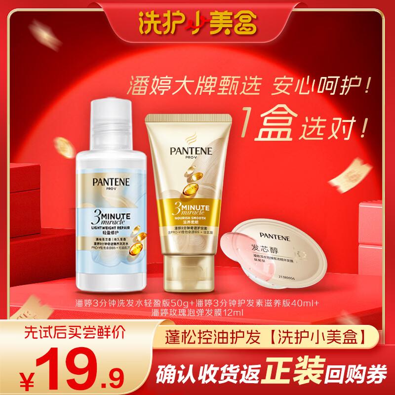 Pantene Freesia & Rose Hair Care Travel Kit