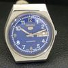 AUTOMATIC VINTAGE SEIKO 5 6309A JAPAN MENS BLUE COLOR DIAL WATCH a500804-5 R154-a500804