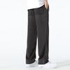 Men's Fingercroxxit 2025 Summer Ice Silk Straight-Leg Casual Pants