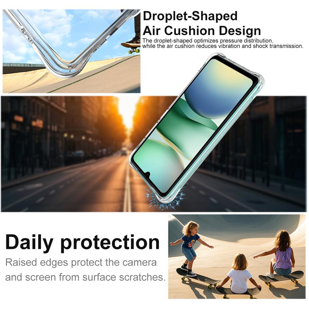 For Redmi A5 4G Phone Case IMAK Shock-resistant Soft Case  (171.7mm)