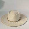 Men's vegan suede hat, women's heart-shaped crown logoengraving suitableforpyrographywide-brimmed hatcappelloluxuryhatsfor woman
