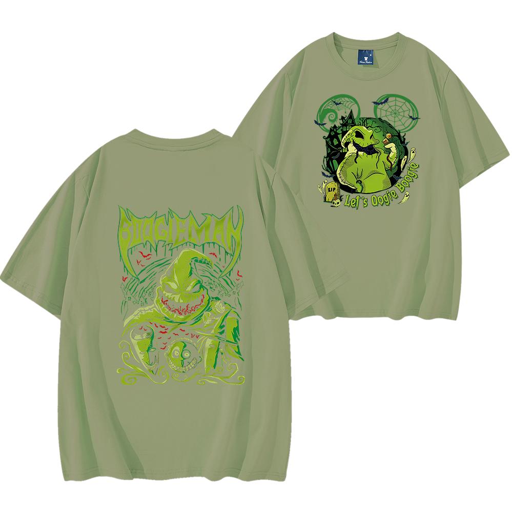 Boogie Man Shirt Halloween Boogie T-Shirt Nightmare Before Christmas Tops Oogie Boogie Shirt Family Halloween Party 2025 Tee