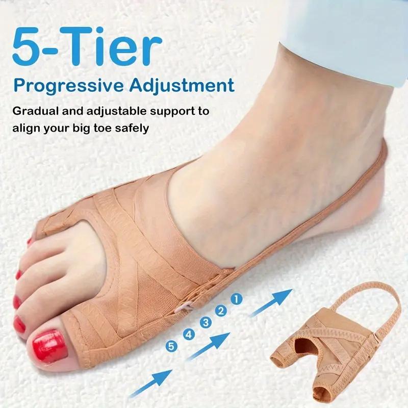 Adjustable Hallux Valgus Sleeve Spacer Separator Fabric Bunion Corrector Breathable Toe Corrector Sports Bunion Socks Running