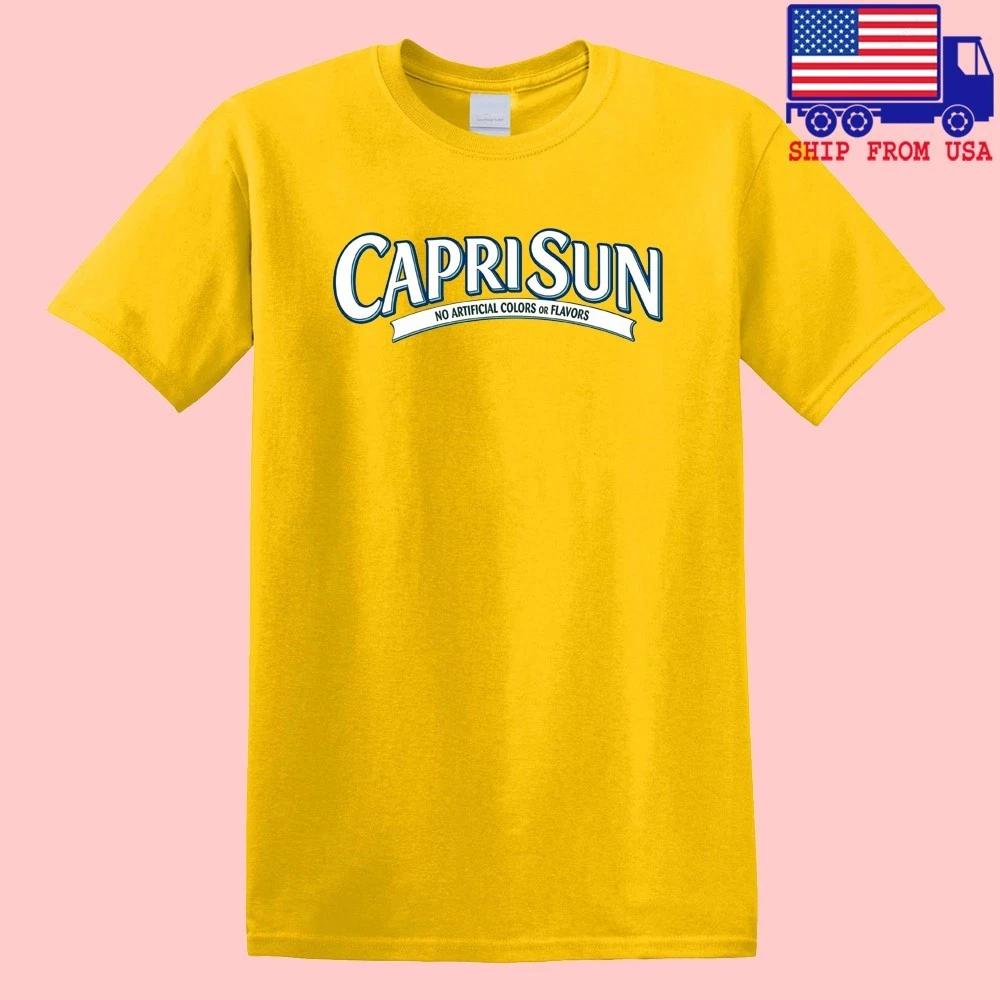 Caprisun Drinks 90 s Men s Yellow Size S-5XL S