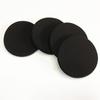 Black Dual-Use Makeup Sponge: 6CM Round Latex Puff for Dry/Wet Application of BB Cream, Foundation, Liquid, and Powder.