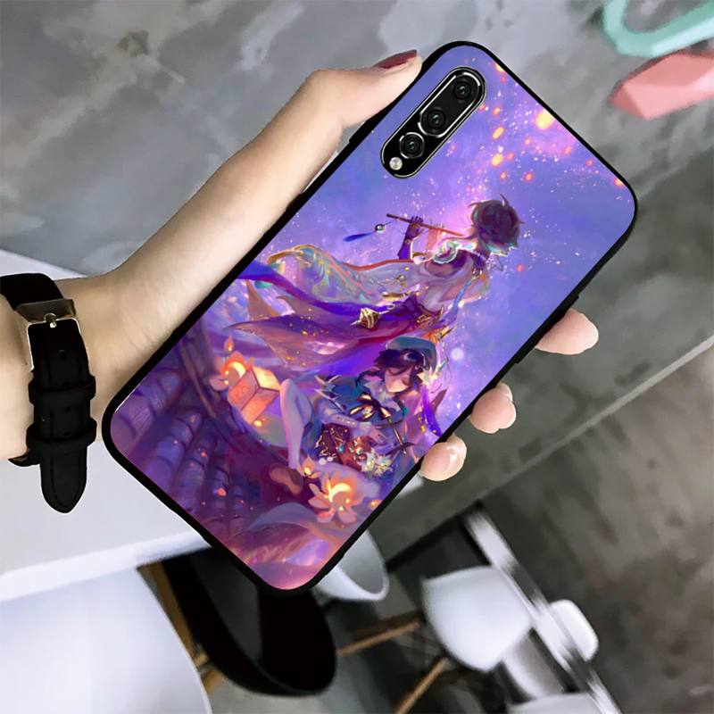 

Чехол для телефона Genshin Impact Xiao для Huawei G7 G8 P7 P8 P9 P10 P20 P30 Lite Mini Pro P Smart Plus Cove Fundas p40lite