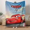 1pc Car Adventure Flannel Blanket Soft Warm Throw Blanket for Bedroom Living Room Bed Travel Camping Picnic Gift. M730024