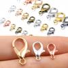 Multi-Color Lobster Clasps: 3 Styles - Premium Alloy for DIY Necklaces, Bracelets & Keychains