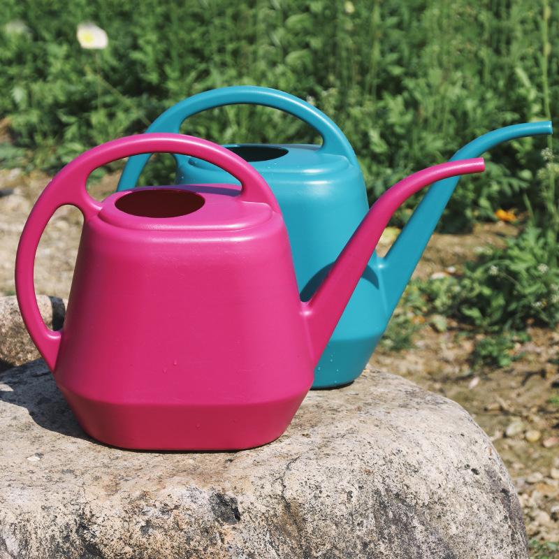 Durable Green Watering Can for Indoor/Outdoor Plants and Vegetables