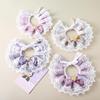 Pet Drool Bib: Lace Edge Cat Collar & Dog Snood in Cute Princess Style
