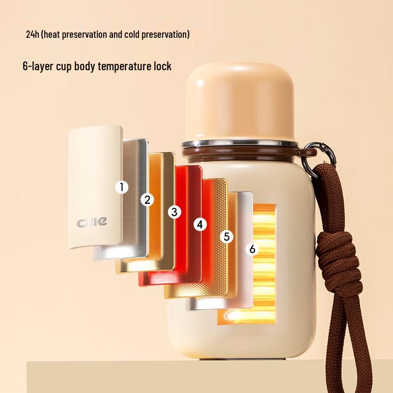 Xile 316 Stainless Steel Insulated Portable Water Bottle