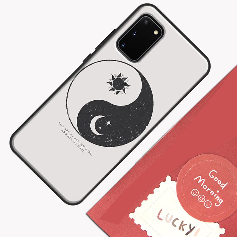 Eight Diagrams Taiji Yin Yang Phone Case For Samsung Galaxy S24 S26 Ultra S20 S21 S22 S23 S25 Plus S10 S25 FE Cover Shell