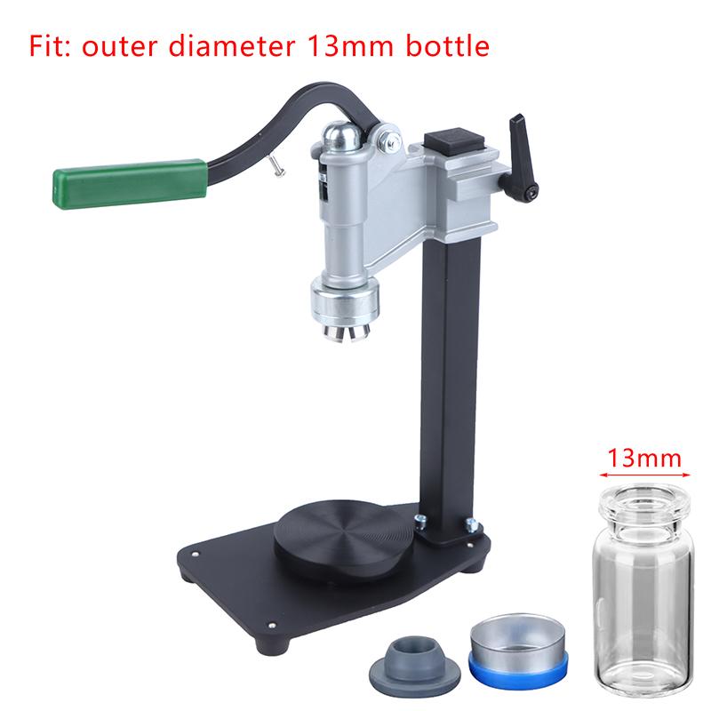 Manual 13/20Mm Penicillin Crimper,Vial Penicillin Bottle Capper,Manual Flip Off Vial Crimper, Bottle Crimping Machine 13MM