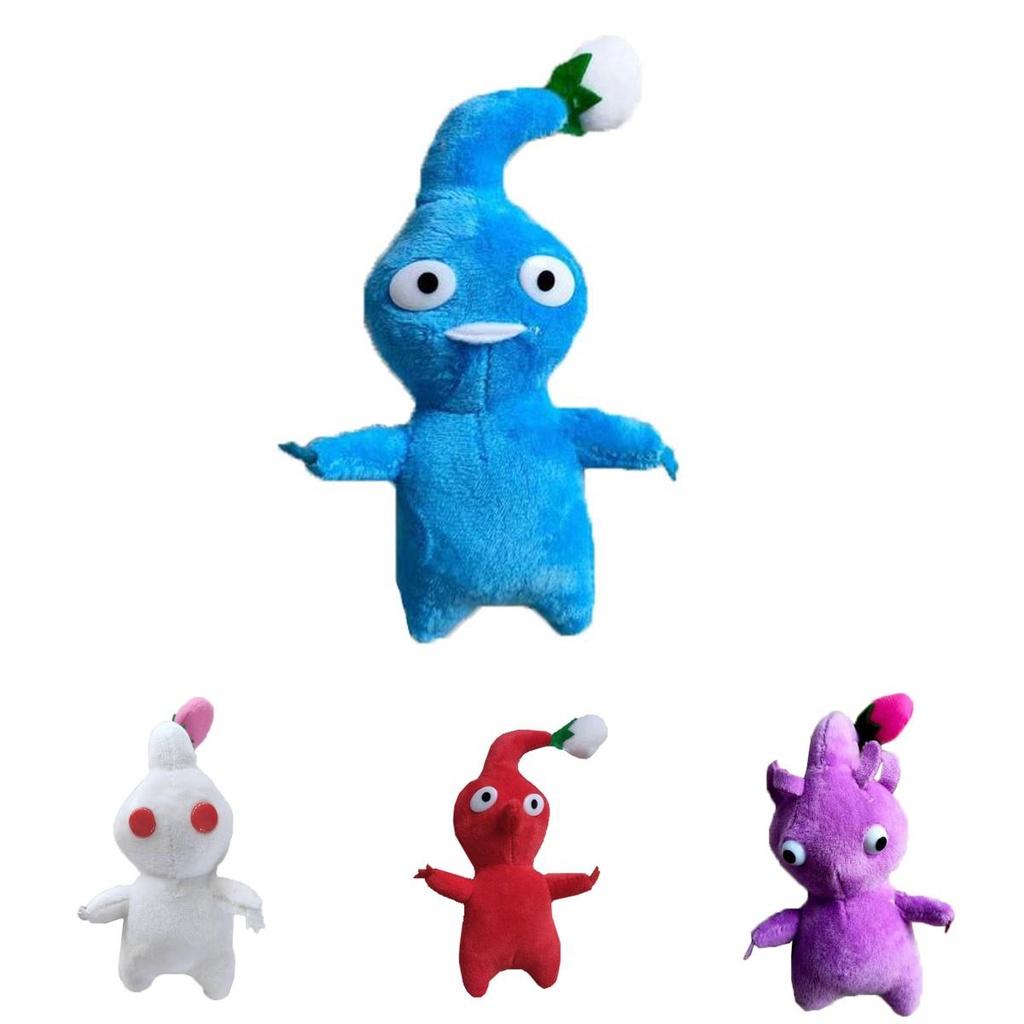 Colorful Game Pikmin Plush Toy Soft Stuffed Doll For Kids And Collectors