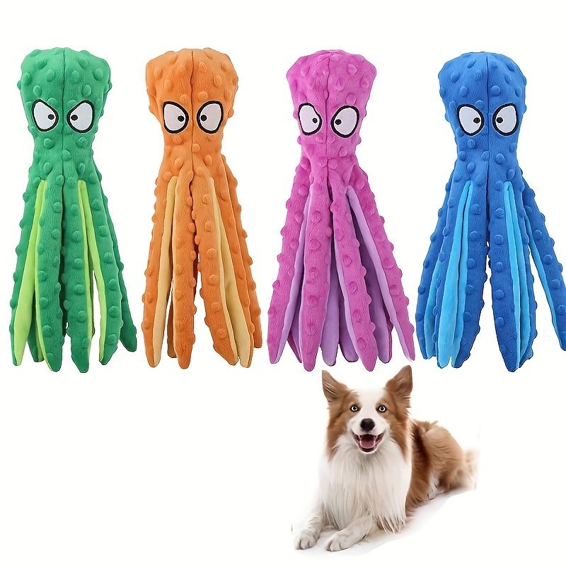 Cartoon Pattern Plush Dog Toy, Durable Interactive and Rustling Pet Toy for Medium Breed Dogs, Without Battery