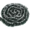 2m Christmas Tinsel Ribbon Garland Xmas Tree Hanging Pendent Ornaments Green Cane Ribbons Wreath for New Year Party Home Decor