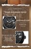 OFNS Men's Ultra-thin Quartz Wristwatch with Rotating Bezel and 3D Markers